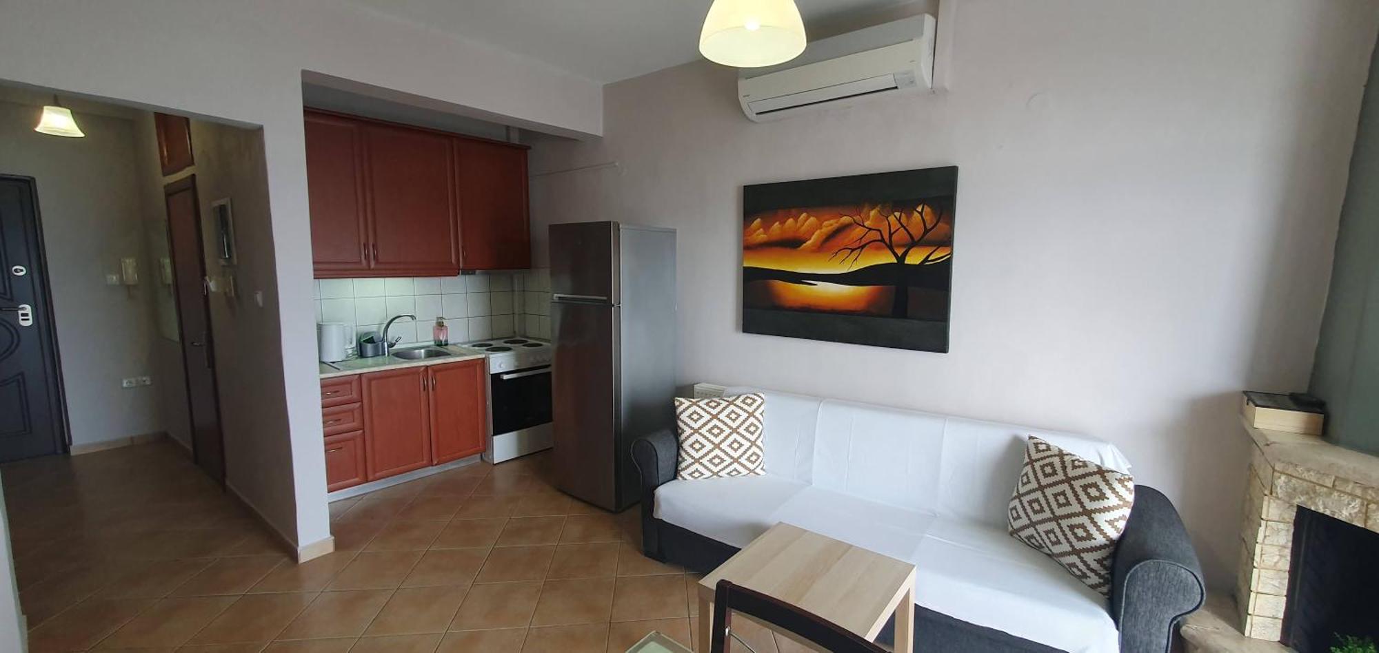 Θέα Μπροστά Στη Θάλασσα Appartement Néa Péramos Buitenkant foto